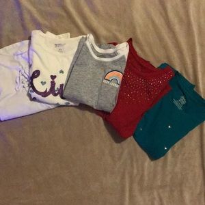 5 long sleeve T-shirts